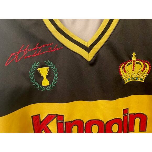 Kingpin Hudson Outerwear Fast Life Collection Winners Circle #5 Racing Jersey Md - Picture 4 of 6